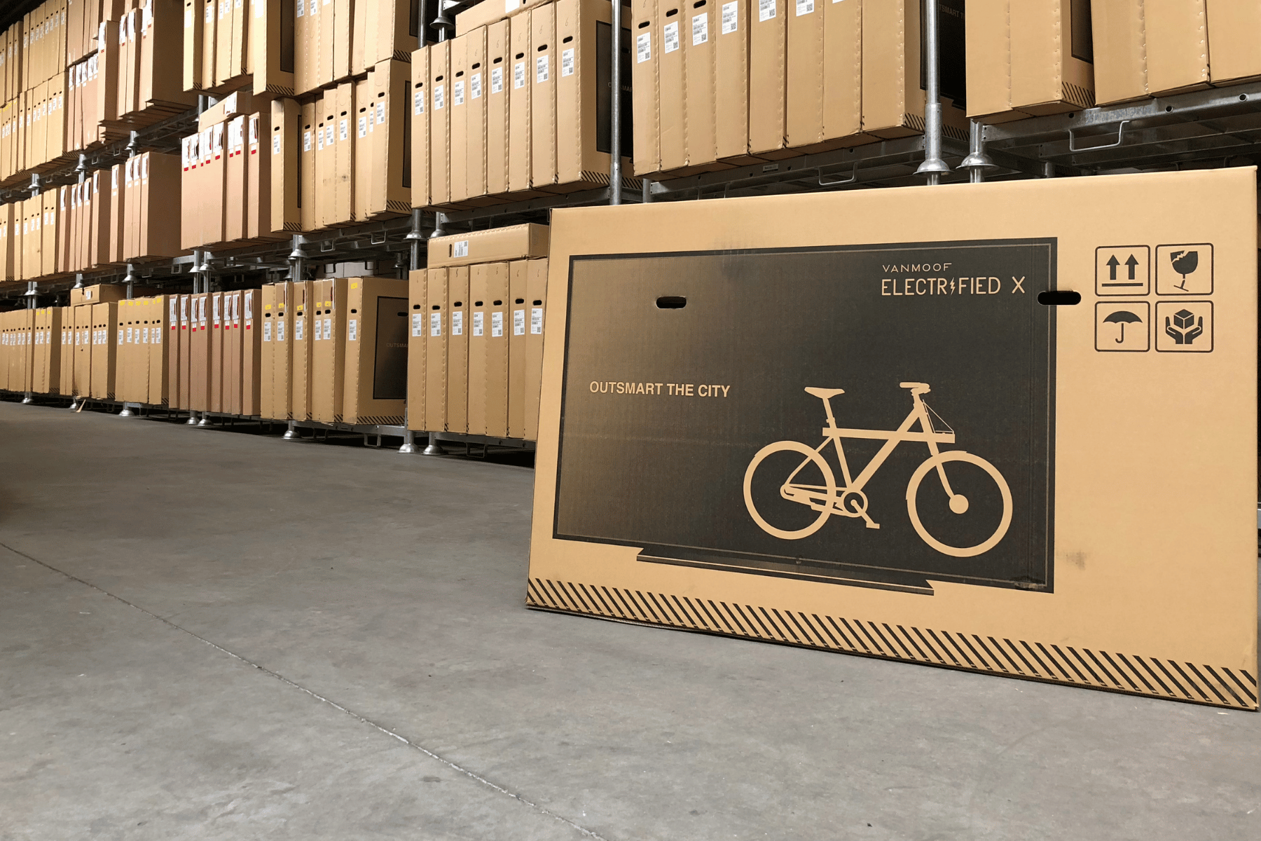 Vanmoof s Clever Strategy of Shipping Bikes in TV Boxes